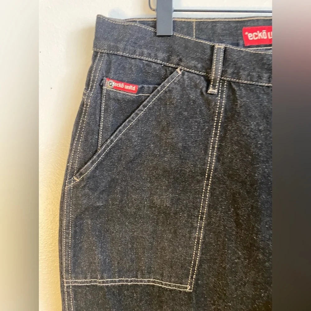 Y2K ECKO‎ unlimited Men's Black Jeans size 40
